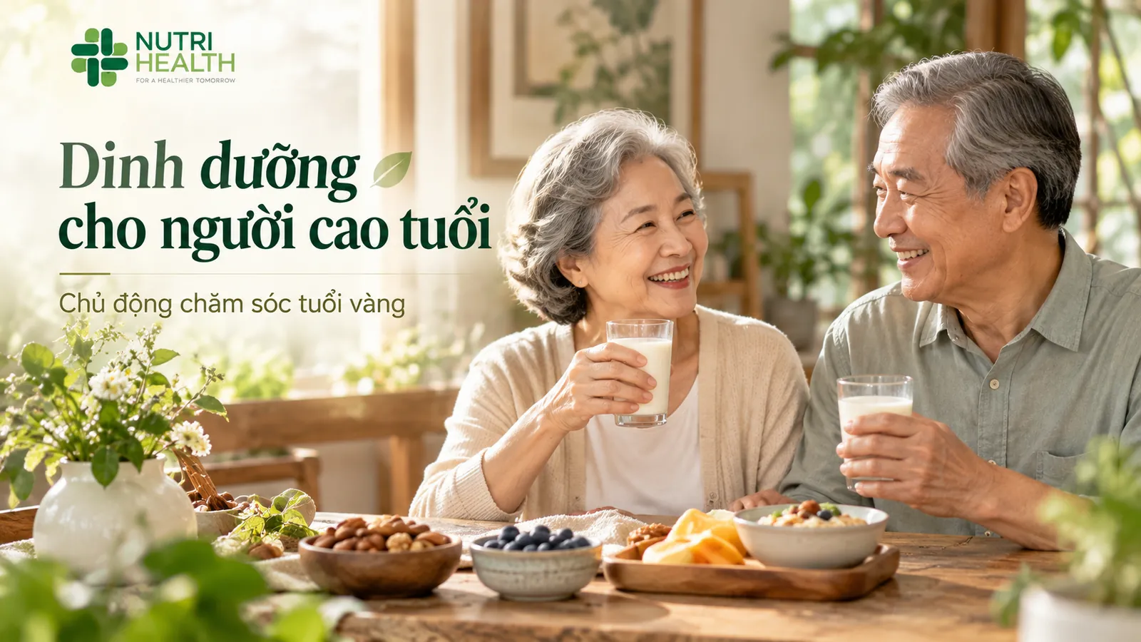 Dinh dưỡng cho người cao tuổi