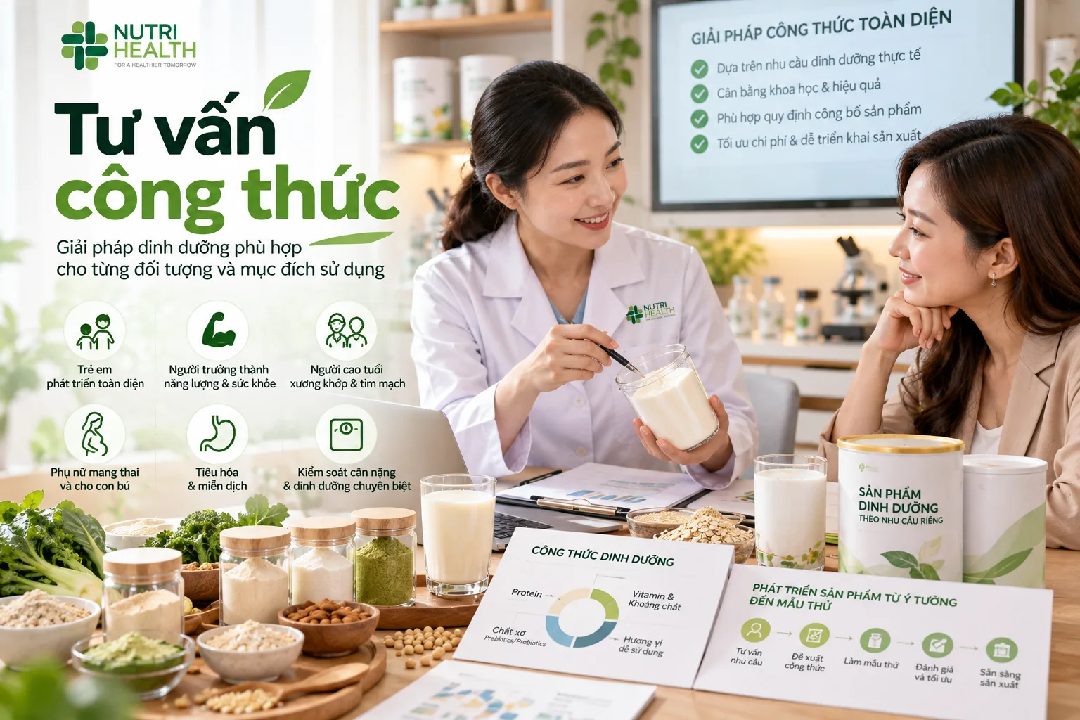 Tư vấn công thức