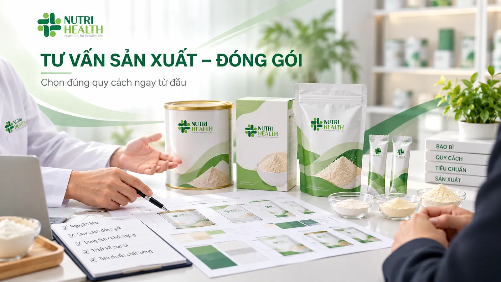 Tư vấn sản xuất - đóng gói